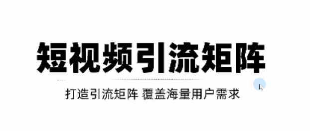 短视频引流矩阵打造，SEO+二剪裂变，效果超级好！【视频教程】-源创资源网
