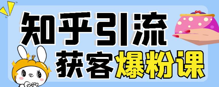 2022船长知乎引流+无脑爆粉技术：每一篇都是爆款，不吹牛，引流效果杠杠的-源创资源网