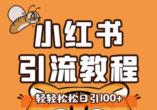 小红书运营引流全系列课程，每天引流100精准粉-源创资源网