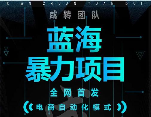 引流哥蓝海暴力躺赚项目：无需发圈无需引流无需售后，每单赚50-500（教程+线报群)-源创资源网