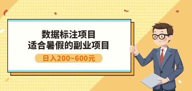 副业赚钱：人工智能数据标注项目，简单易上手，小白也能日入200+-源创资源网