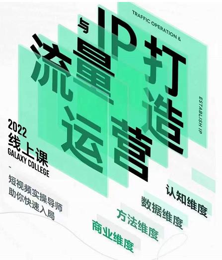 大蓝流量运营&个人ip打造课，短视频带货/爆款文案/流量运营/直播入门/镜头变现/流量商业-源创资源网