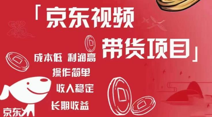 京东视频带货项目+图文带货种草，成本低，利润高，操作简单收入稳定-源创资源网