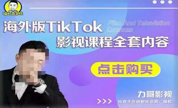 海外TikTok影视课程全套，从搭建渠道，到如何正确使用账号，到未来的变现渠道等-源创资源网