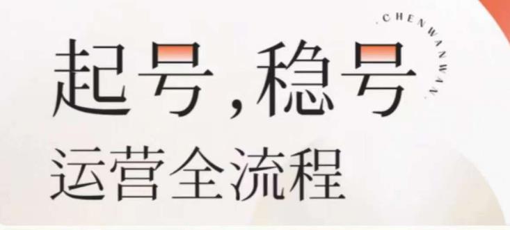 婉婉-起号稳号运营全流程，解决从小白到进阶所有运营知识，帮助解决账号所有运营难题-源创资源网