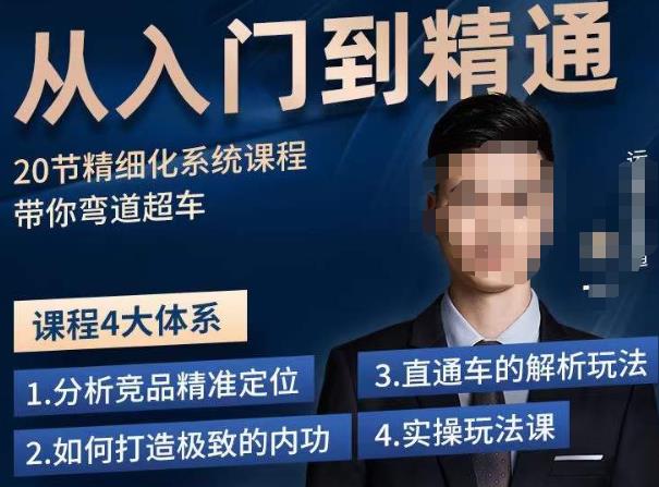 龙一·从入门到精通拼多多运营系列课，0-100的运营实操技巧，精细化系列课程带你弯道超车-源创资源网