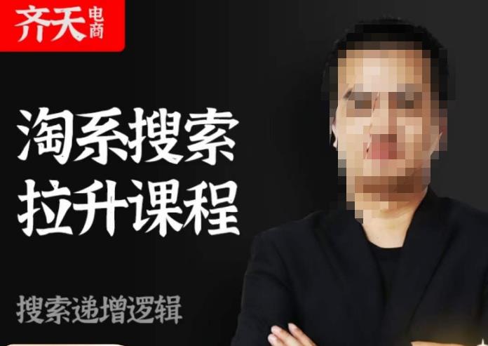 齐天电商·淘系搜索提升课程，​搜索递增标准化，动销标准化流程-源创资源网