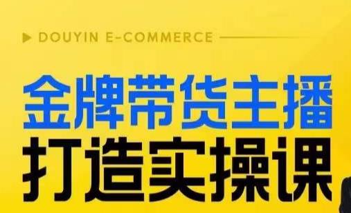 金牌带货主播打造实操课，直播间小公主丹丹老师告诉你，百万主播不可追，高效复制是王道！-源创资源网