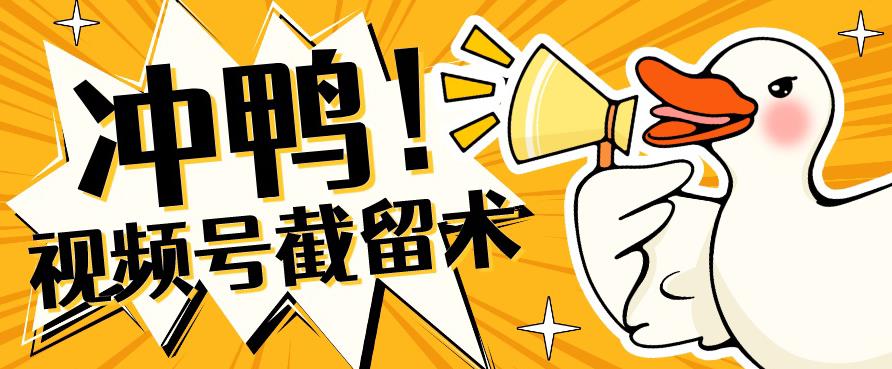 全球首发-视频号无限截留术-你不知道的流量沃土-源创资源网