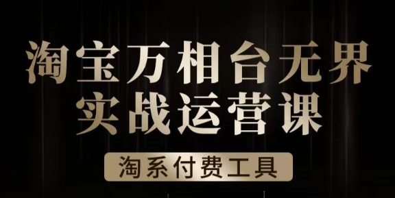 沧海·淘系万相台无界实战运营课，万相台无界实操全案例解析-源创资源网