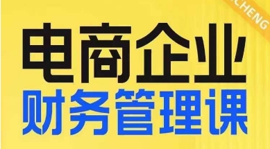 电商企业财务管理线上课，为电商企业规划财税-源创资源网