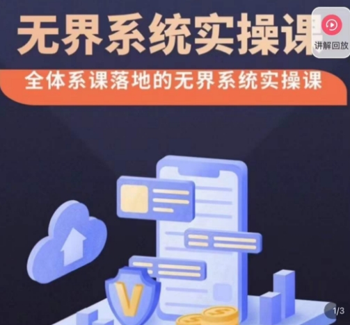老衲·无界系统实操课，全体系落地无界改版后选择、出价、高投产做付费引流-源创资源网